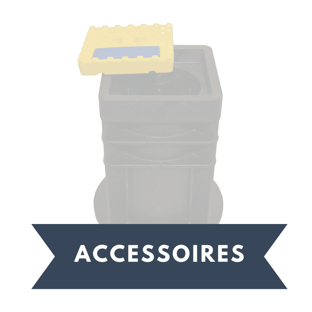 Bouche d'accès simple à capot fonte - Accessoires