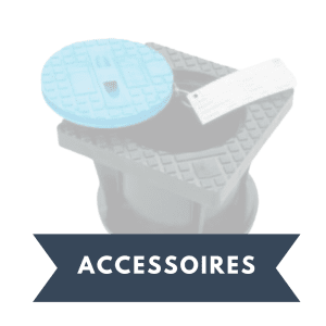 Bouches d’accès PEHD 200x200x150 mm (Ø int. 135 mm) - Accessoires