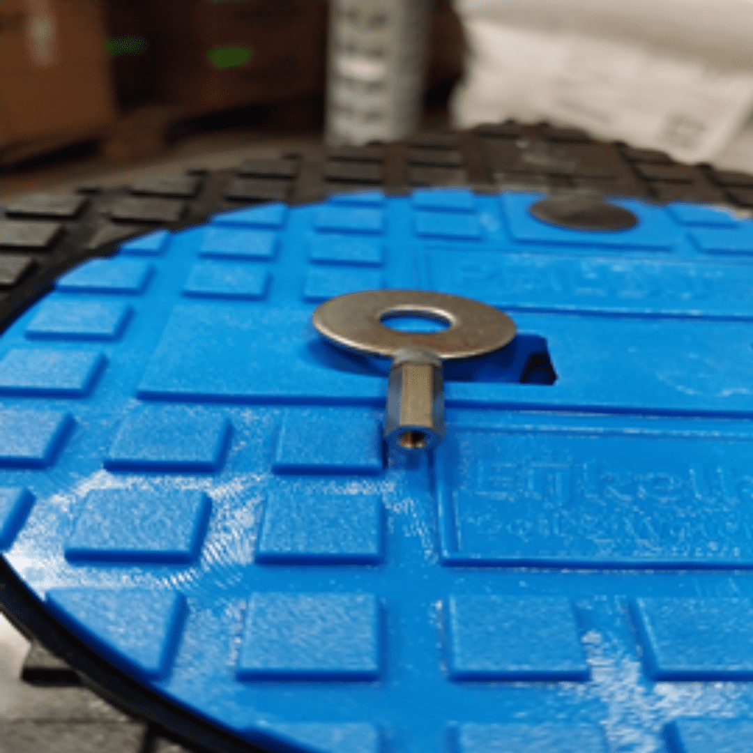 Clé hex. Ø5mm spéciale pr bouches anti-vandalisme.