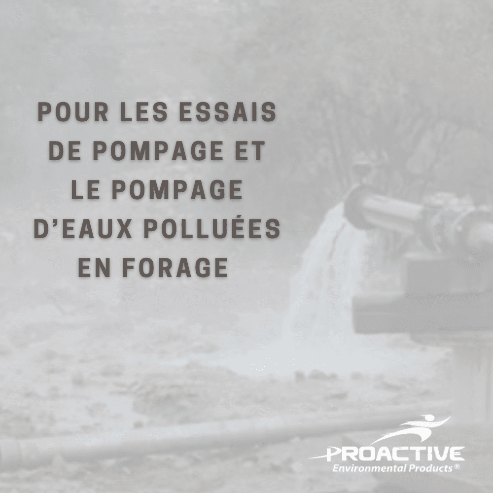 PROACTIVE Pompe immergé 12 Volts Mini Monsoon XL® 80 en acier inoxydable pour dépollution et essais de pompage