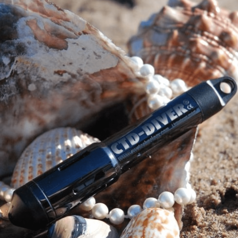 VAN ESSEN CTD-DIVER - Enregistreur piézométrique autonome pour eaux salées ou corrosives - Niv. d'eau+T°C et CE - Garantie 3 ans zoom