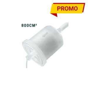 Filtre pour eaux souterraines – porosité 0,45µm – surface de filtration efficace 800 cm2