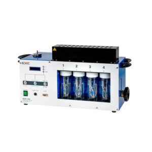 MARC7000 – Barboteur à Tritium Système de Surveillance Atmosphérique à 4 Pots (Avec Four) pour le Piégeage du Tritium sous forme HTO, HT et OBT