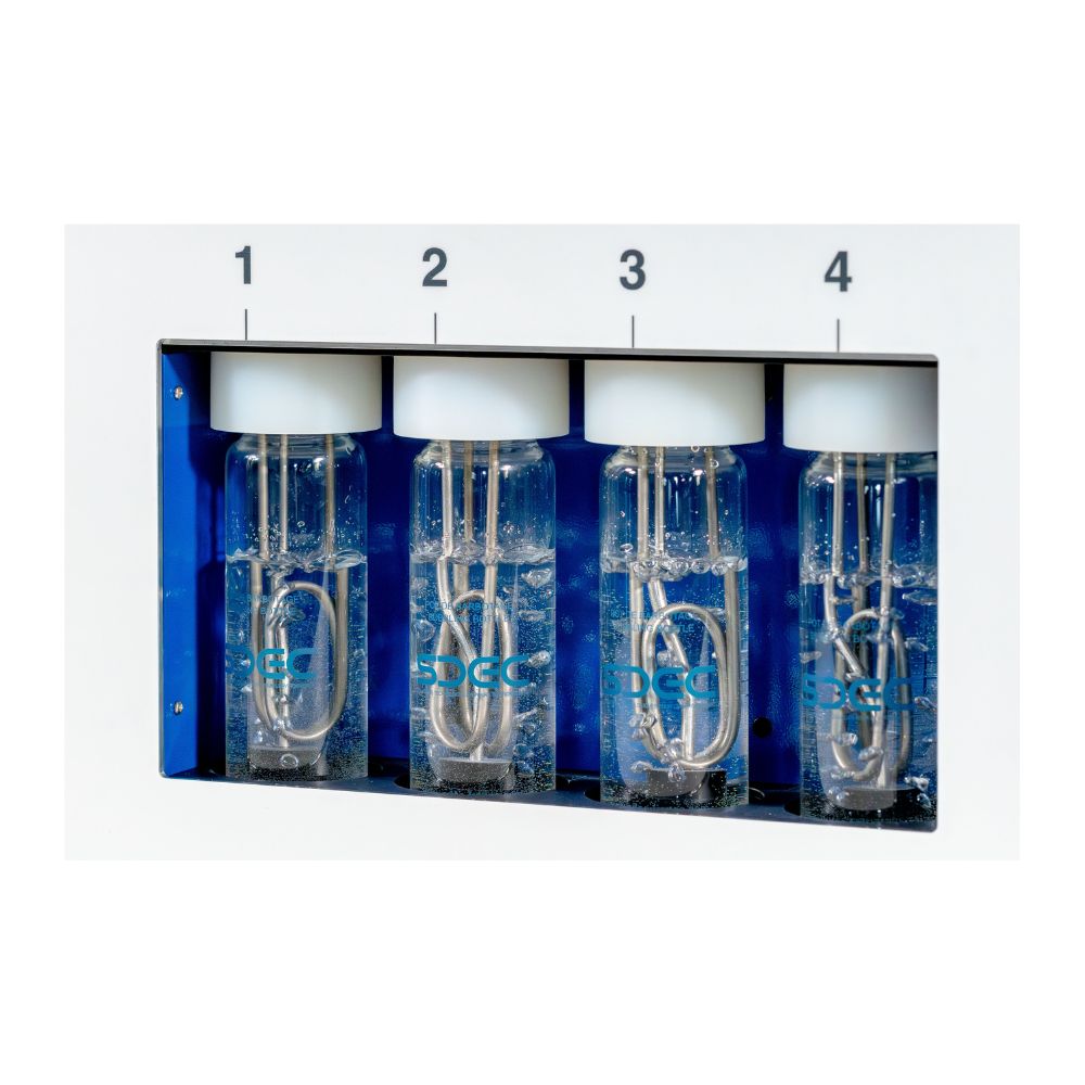 MARC7000 – Barboteur à Tritium Système de Surveillance Atmosphérique à 4 Pots (Avec Four) pour le Piégeage du Tritium sous forme HTO, HT et OBT Zoom