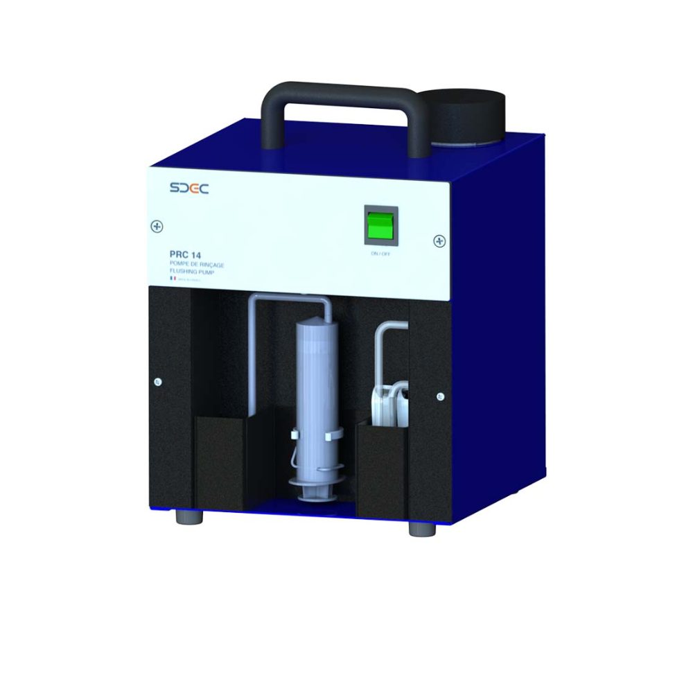 PRC 14 : Pompe de maintenance - Pour nettoyage des tuyaux pour BARBOTEUR à CARBONE 14 HAGUE 7000