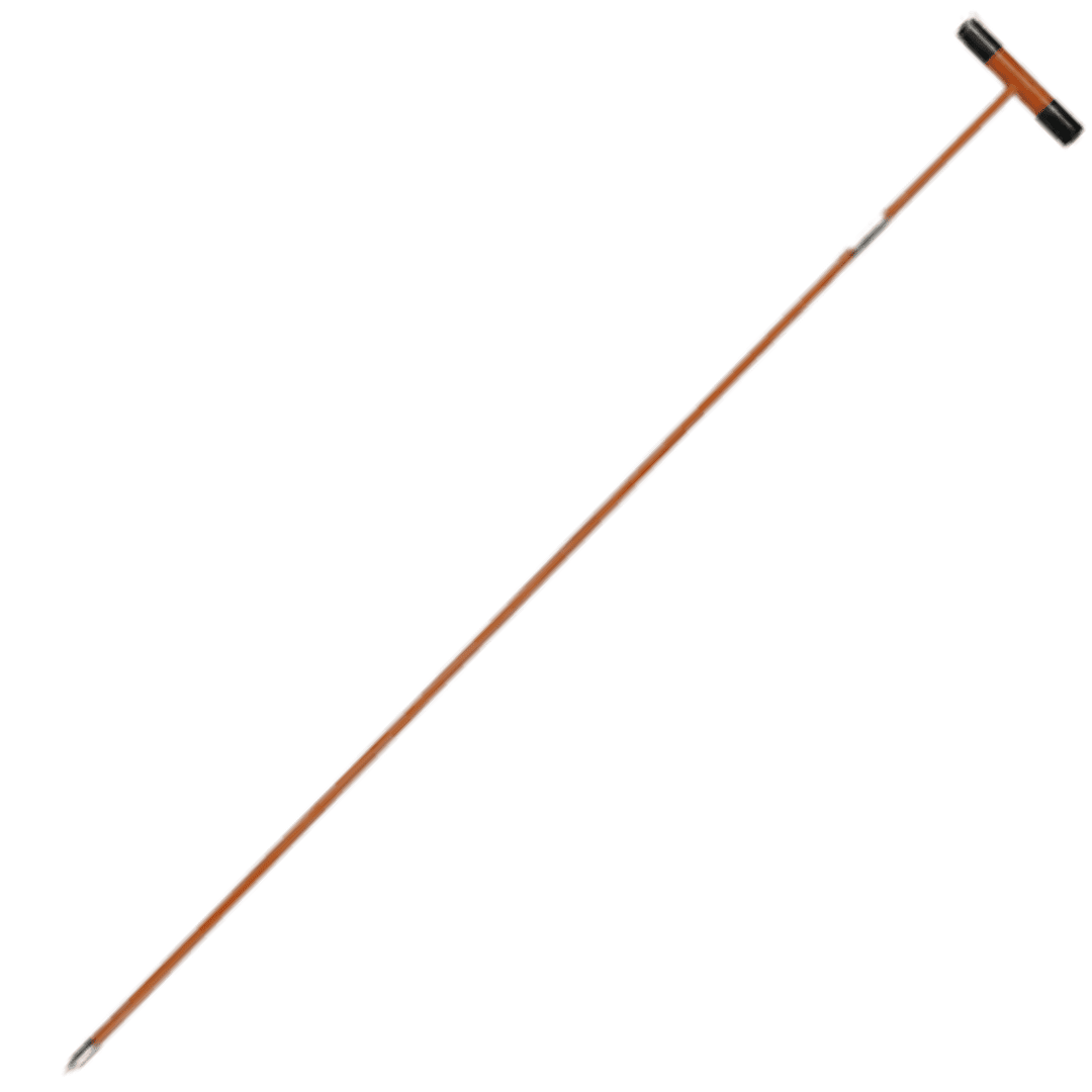 EIJKELKAMP - CAROTTIERS DE SOLS MOTORISES - TIGE-SONDE FIBRE DE VERRE, Ø12 ,5 MM, L150 CM. For safely checking the sub-stratum for cables, tubes and pipes 011501 (1)