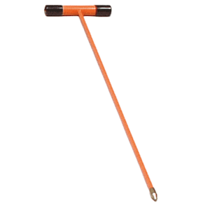 EIJKELKAMP - CAROTTIERS DE SOLS MOTORISES - TIGE-SONDE FIBRE DE VERRE, Ø12 ,5 MM, L150 CM. For safely checking the sub-stratum for cables, tubes and pipes 011501