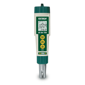 FLIR-EXTECH Testeur de Conductivité / TDS / Salinité et Température - Imperméable - Un capteur multigamme de haute précision qui mesure quatre paramètres