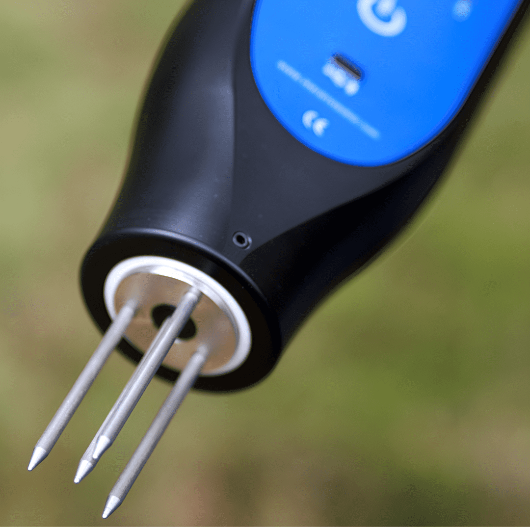 EIJKELKAMP HydraGo - Capteur d’humidité du sol, température (T°C) et conductivité (EC) - Excellence en collecte de données de terrain - 2