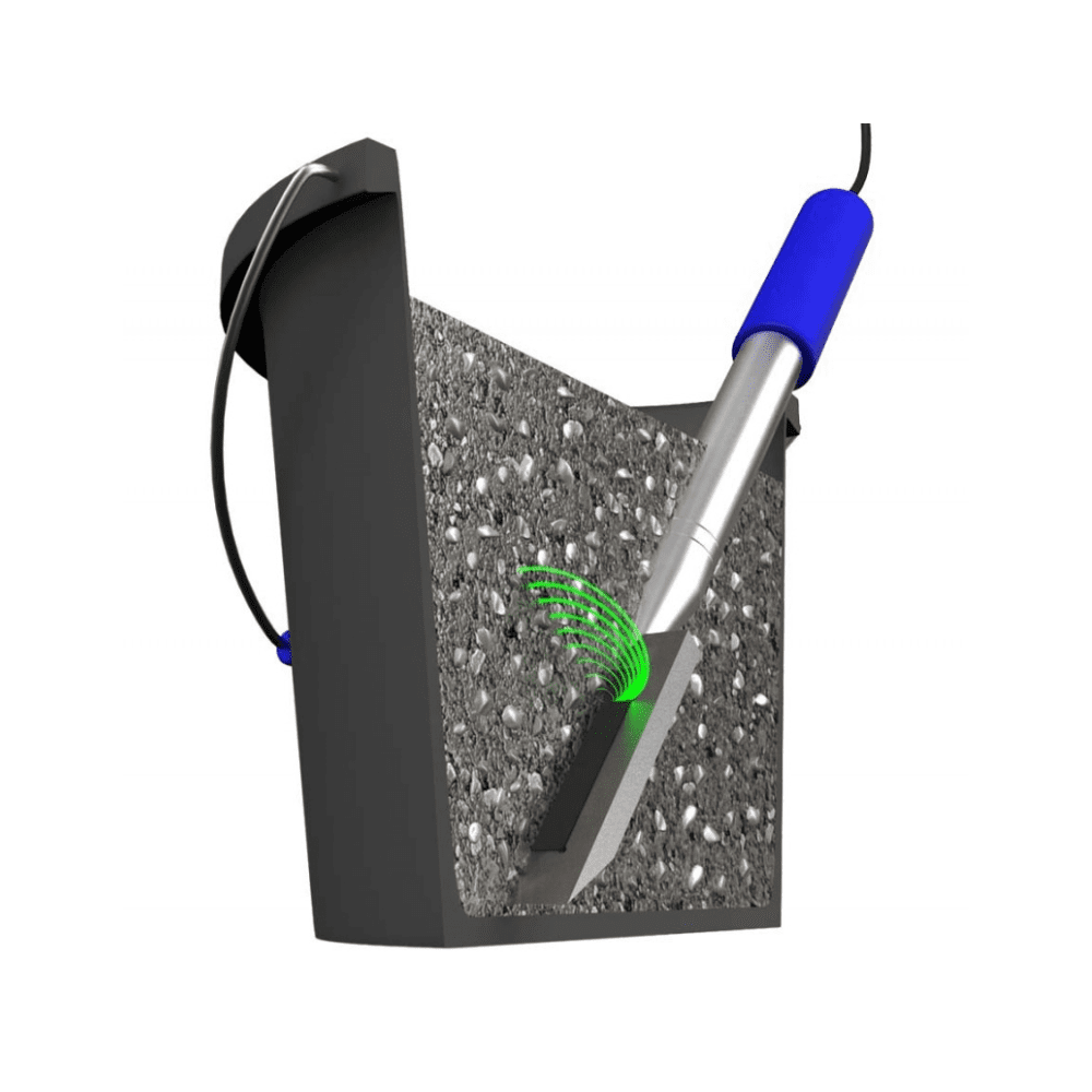 IMKO SONO-WZ – Sonde portable pour l'humidité du béton frais - Mesures fiables en 1-2 minutes explication