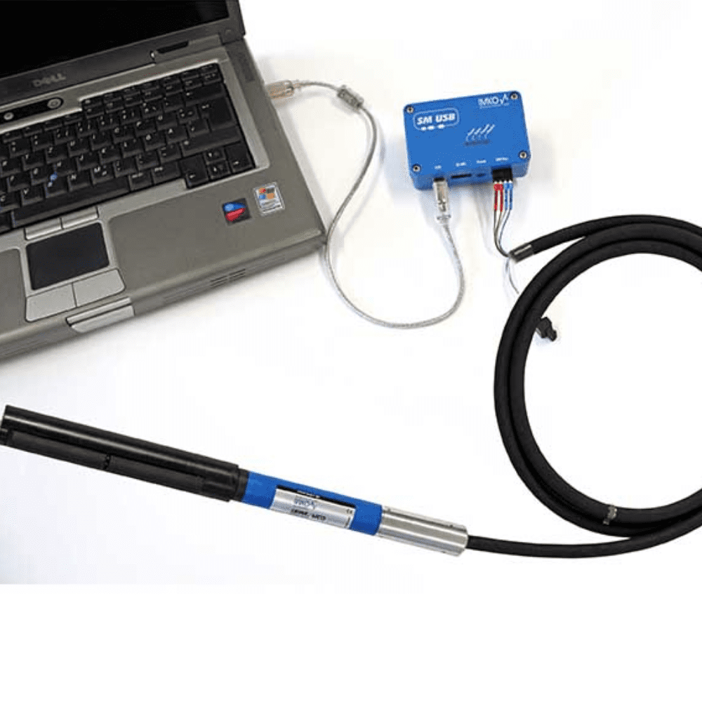 IMKO Sonde d'humidite de sol TDR Trime Pico IPH T3 complète - conçue pour réaliser des mesures non-destructive dans le sol à travers un tube d’accès avec pc