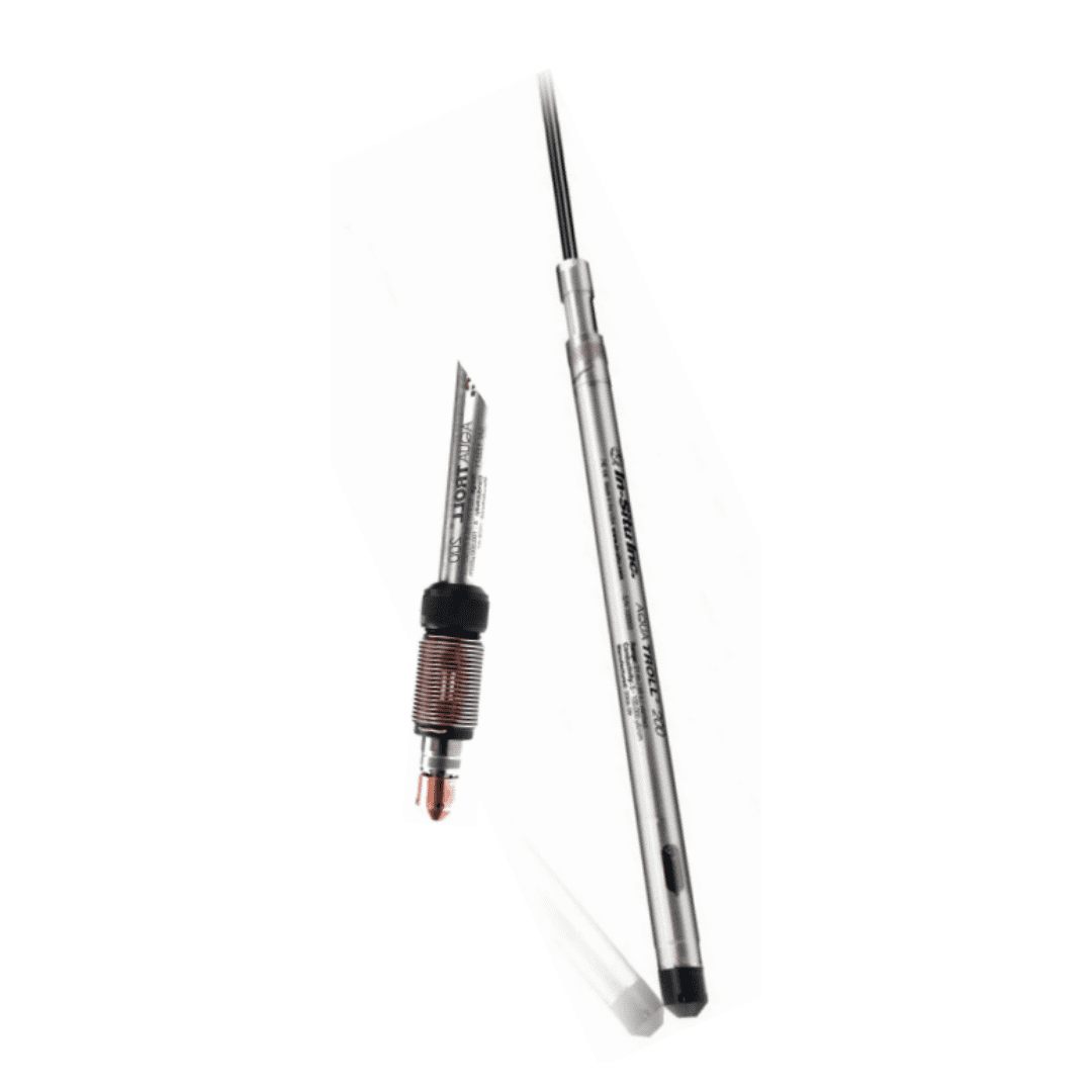 IN-SITU Aqua TROLL 200 – Instrument tout-en-un avec capteur de pression piézo-résistif ventilé en titane – Mesure du niveau d'eau, T°C et CE – Garantie 2 ans – ⌀18.3 mm zoom