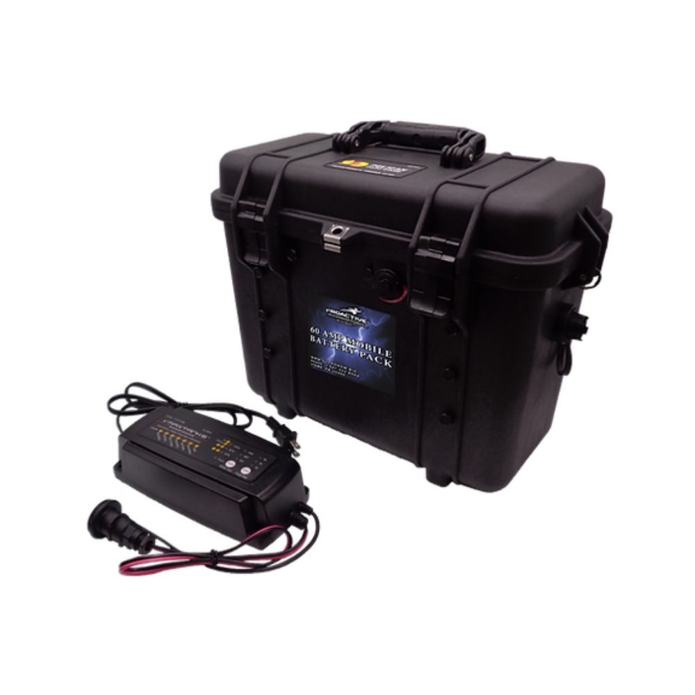 PROACTIVE ENVIRONMENTAL PRODUCTS® - Pack de Batterie Mobile 60 Amp - Solution d'Alimentation Portable, Durable et Écologique
