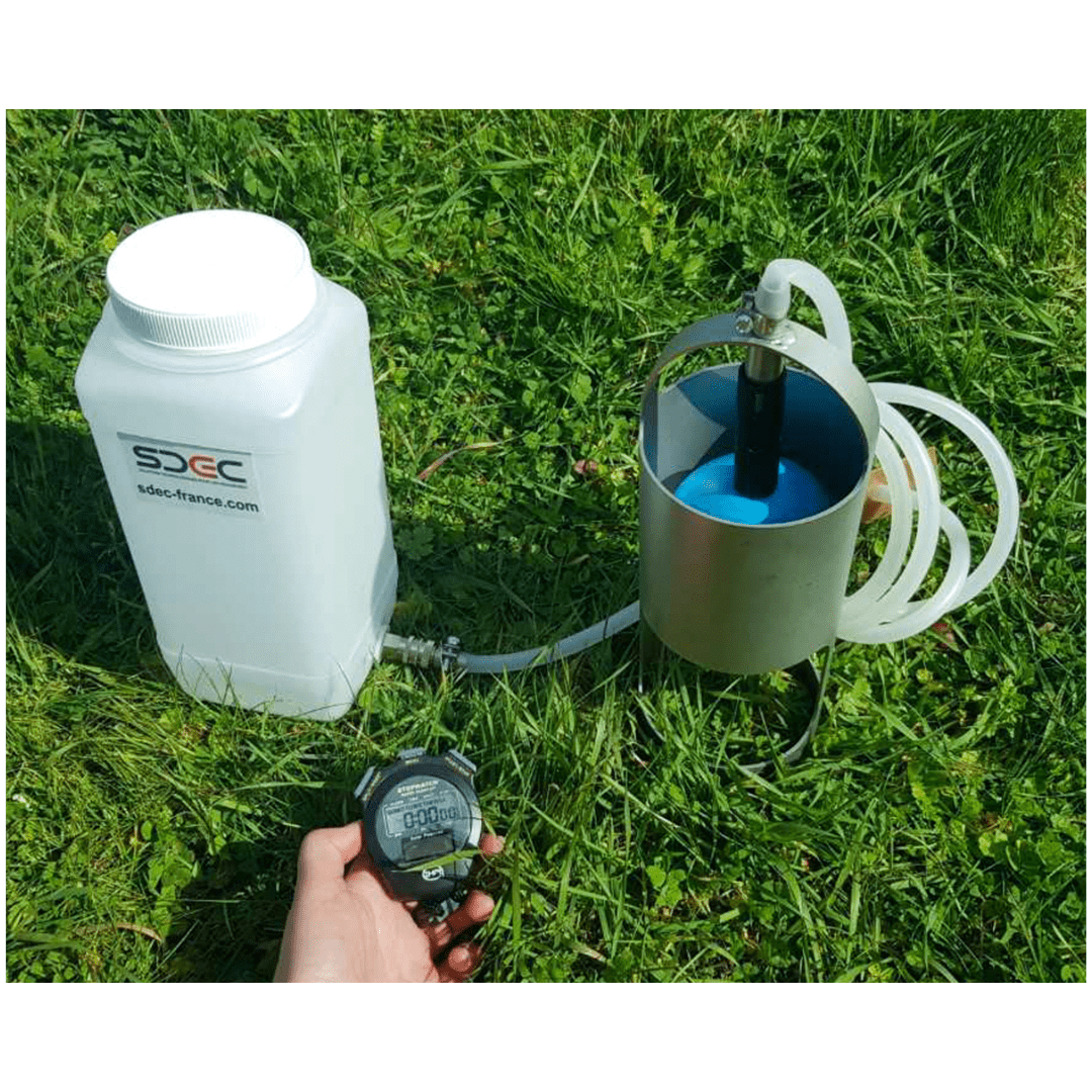 SDEC Infiltromètre à niveau constant - Pour tests de perméabilité du sol pour l’assainissement autonome