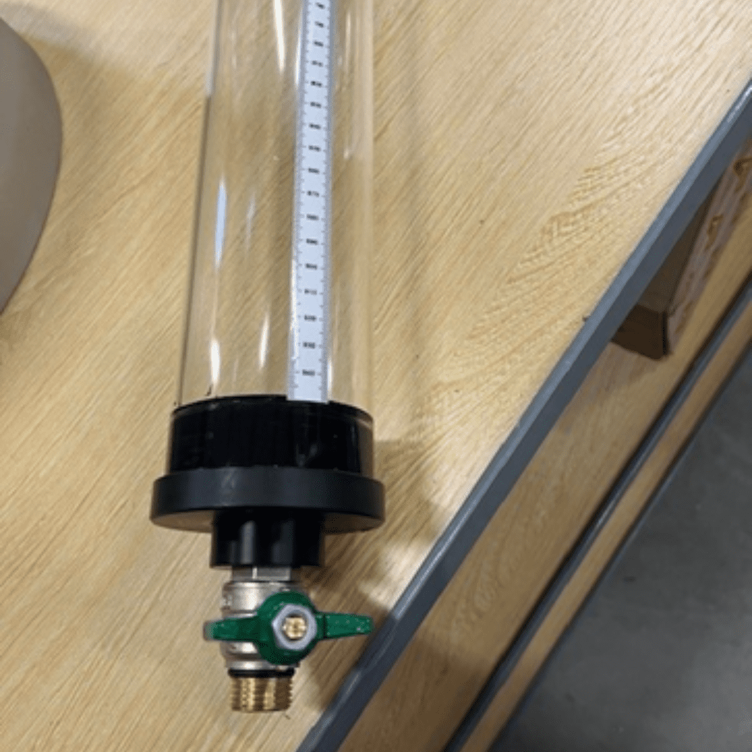 Support non graduée pour colonne