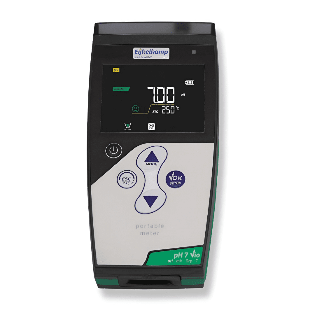 EIJKELKAMP Kit Complet - pHmètre de terrain pour sols et eaux - Mesure du PH / CE / TDS / Salinité - Professionnel et portable