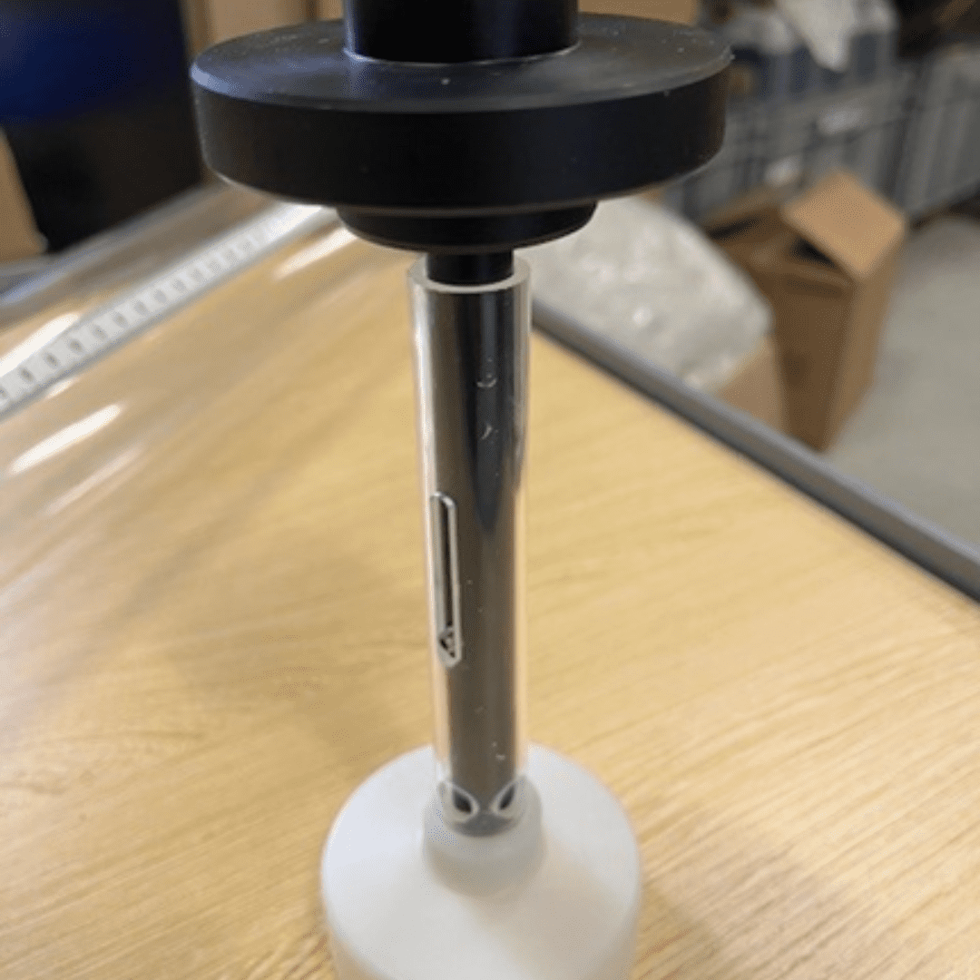 colonne graduée avec vanne