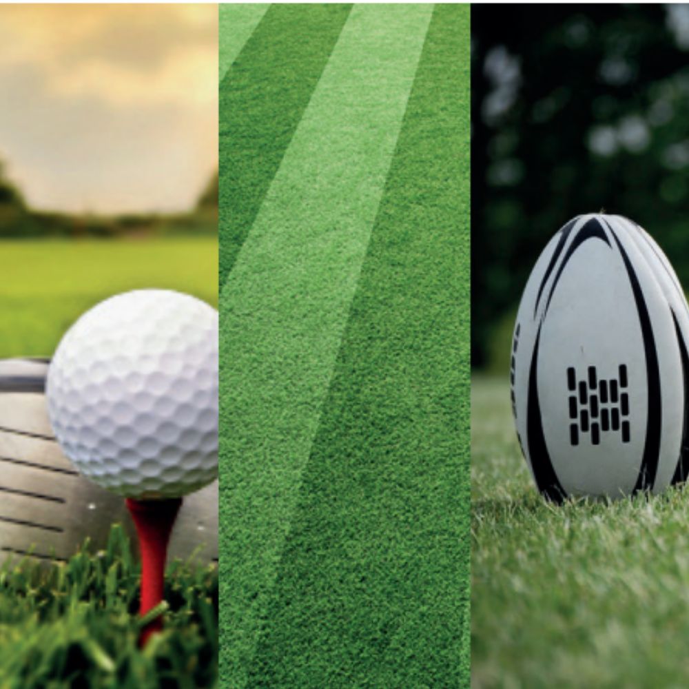 Golf + Rugby + sports
