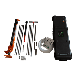Kit de prélèvement de gaz du sol GVP - À pointe récupérable et pointes perdues - Option avec tarière hélico 51mm supplémentaire