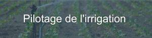 Pilotage de l'irrigation