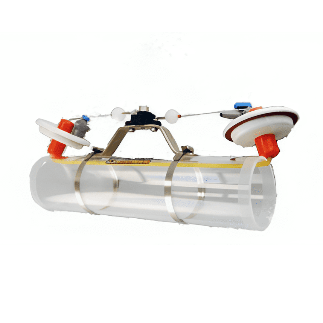 Préleveur d'eau horizontal à messager type Beta - Acrylique - Volume 2,2L - Corde 30m - Ø115mm