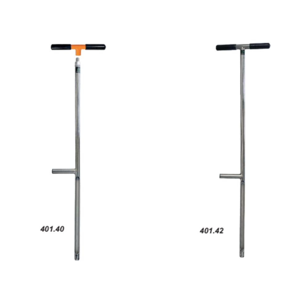 SONDE STEP Sonde de sol avec marche-pied 401.40 et 401.42