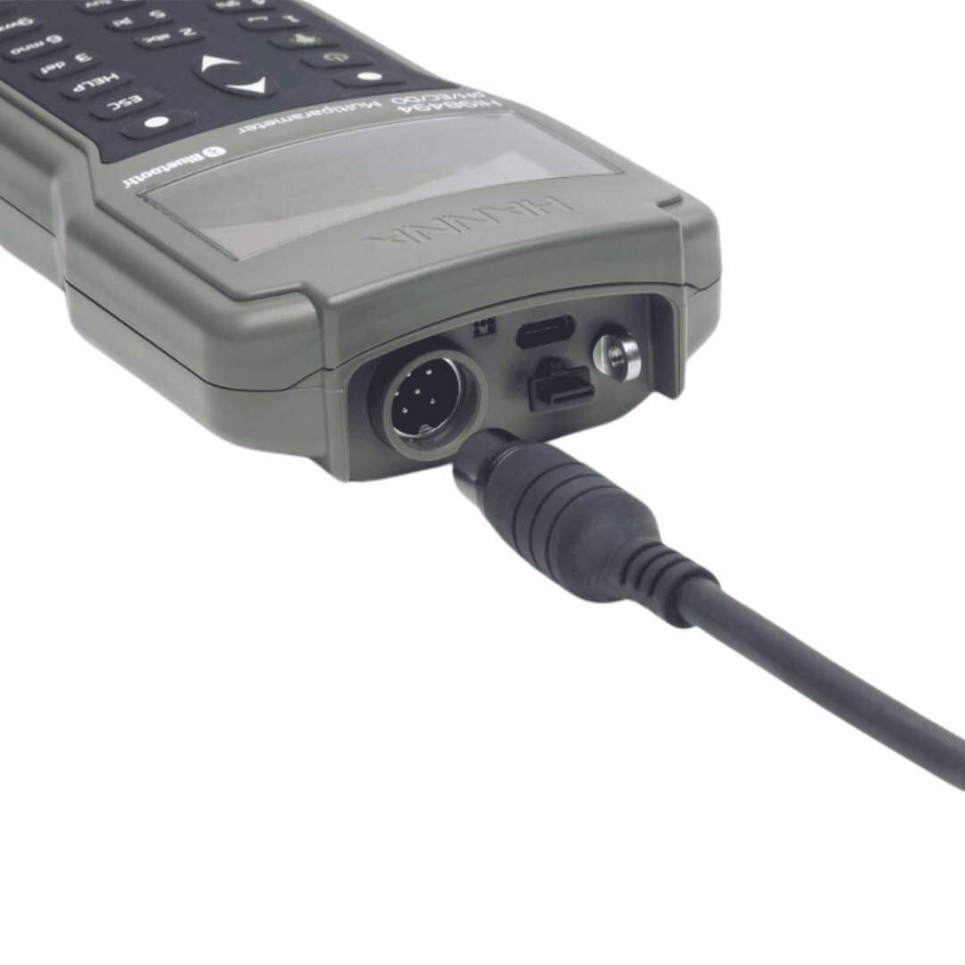 Set complet Multiparamètre portatif HI98494 pHORPT°CELDO - Câble 4m - Mallette+acc. (1)