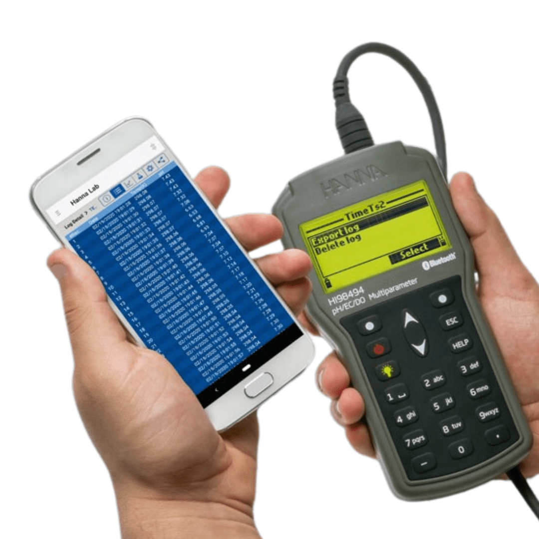 Set complet Multiparamètre portatif HI98494 pHORPT°CELDO - Câble 4m - Mallette+acc. (3)