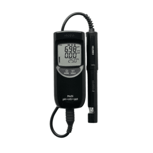 pH-EC-TDS-°C-mètre professionnel étanche - EC 0-4 mscm ou 0-20mscm