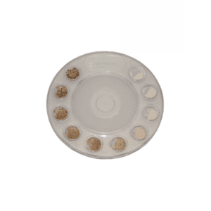 Abaque de comparaison granulométrique pour sable - 08.04