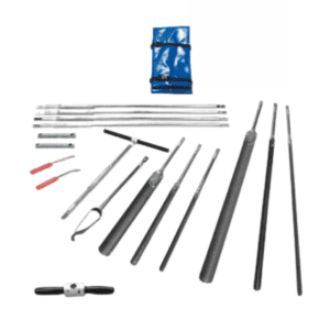 Ensemble complet de gouges démontables - prof. max 5m