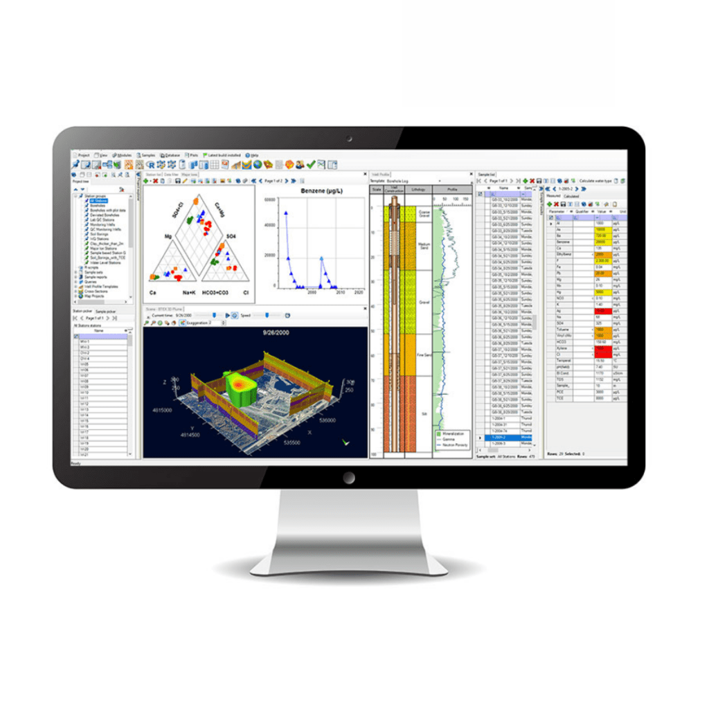 Logiciel de gestion des projets hydrogéologiques - HydroGeoAnalyst