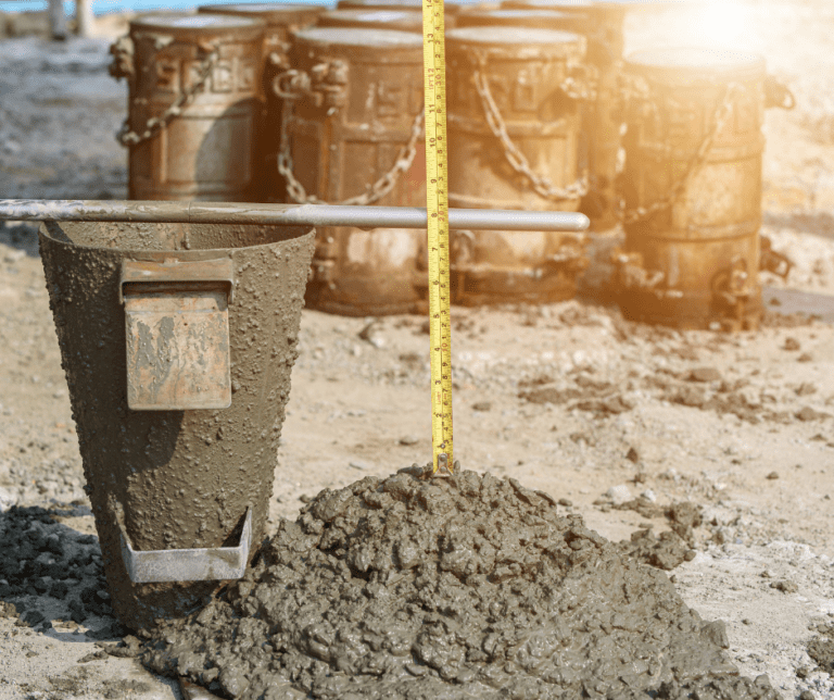 test du béton frais: méthodes expertes pour tester la teneur en eau