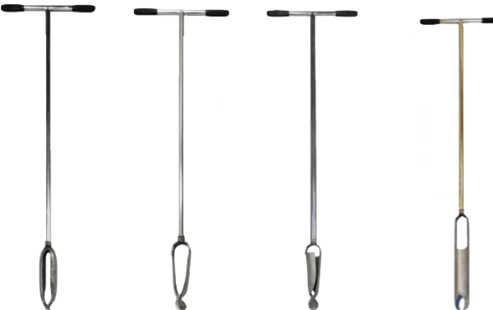 différents types de tarières manuelles