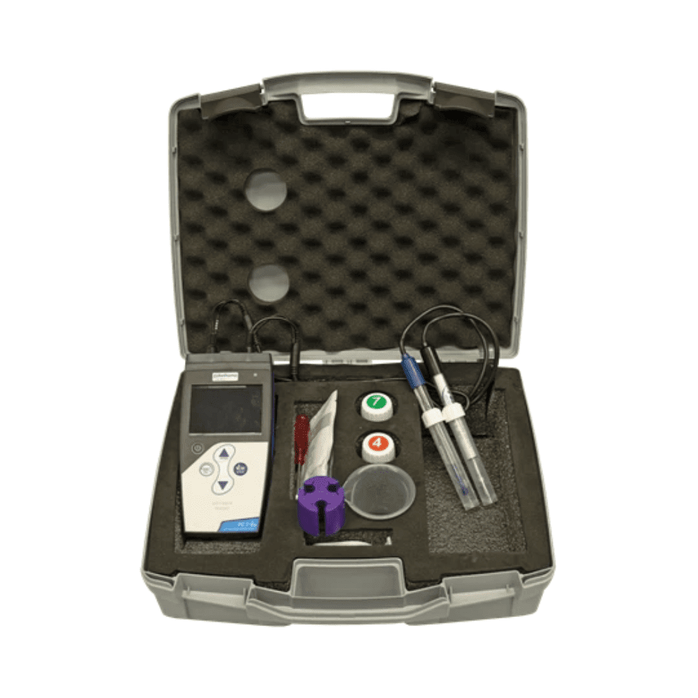 Set complet Mètre pH/EC pour l'eau - Mesure du pH, EC, mV, ORP, TDS, Tº & Salinité