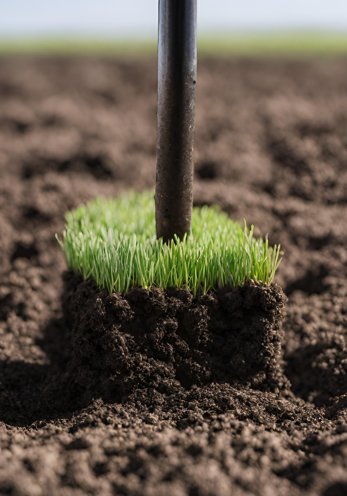 analyse manuelle humidité des terrains de golf