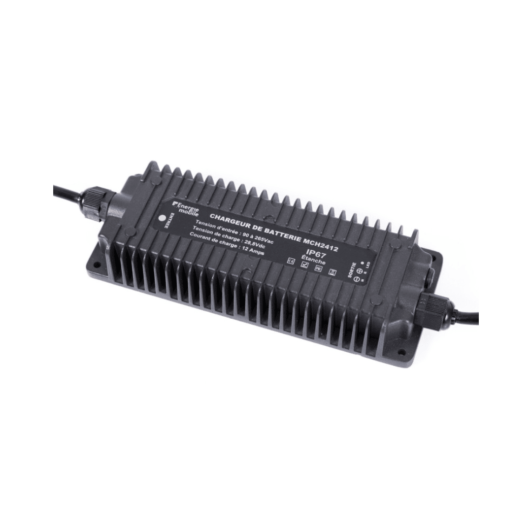 Chargeur secteur - 12V-12A PR Batterie Lithium 12V LTPRO BT