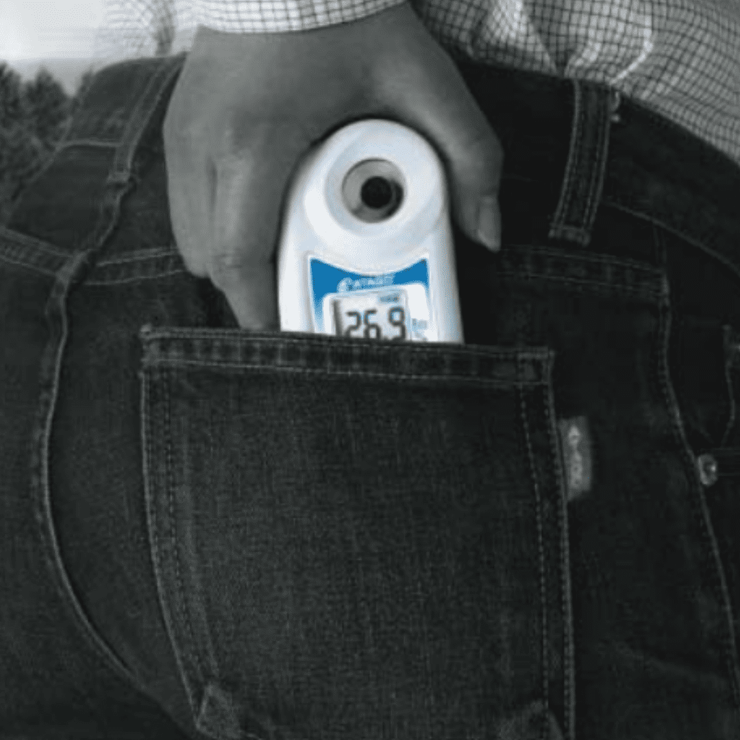 Réfractomètre de Sucre automatique Brix PAL-1 - Modèle optique portable - modèle de poche