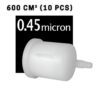 Filtres pour eaux souterraines 0.45µ, haute turbidité 600 cm² de surface, sachet de 10pcs nouveau (1)