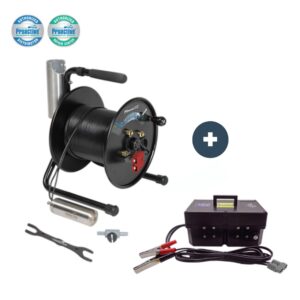 Kit Pompe immergée Monsoon® XL en Acier Inoxydable + Contrôleur low flow LFPB2XL LCD + Moteur de rechange - HMT 36m + wrench